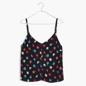 NWT Madewell Buttondown Tank